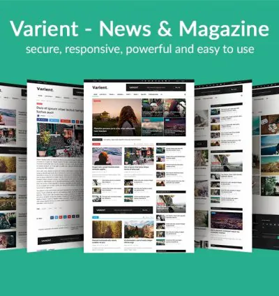 Varient - News & Magazine Script